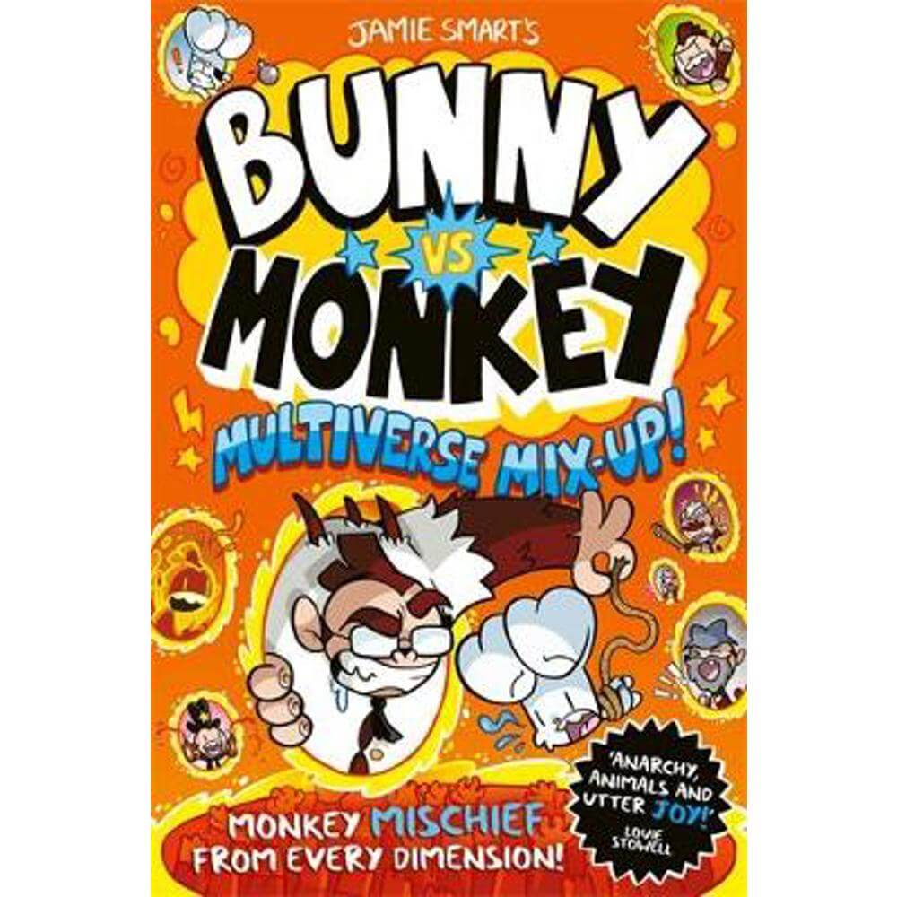 Bunny vs Monkey: Multiverse Mix-up! (Paperback) - Jamie Smart